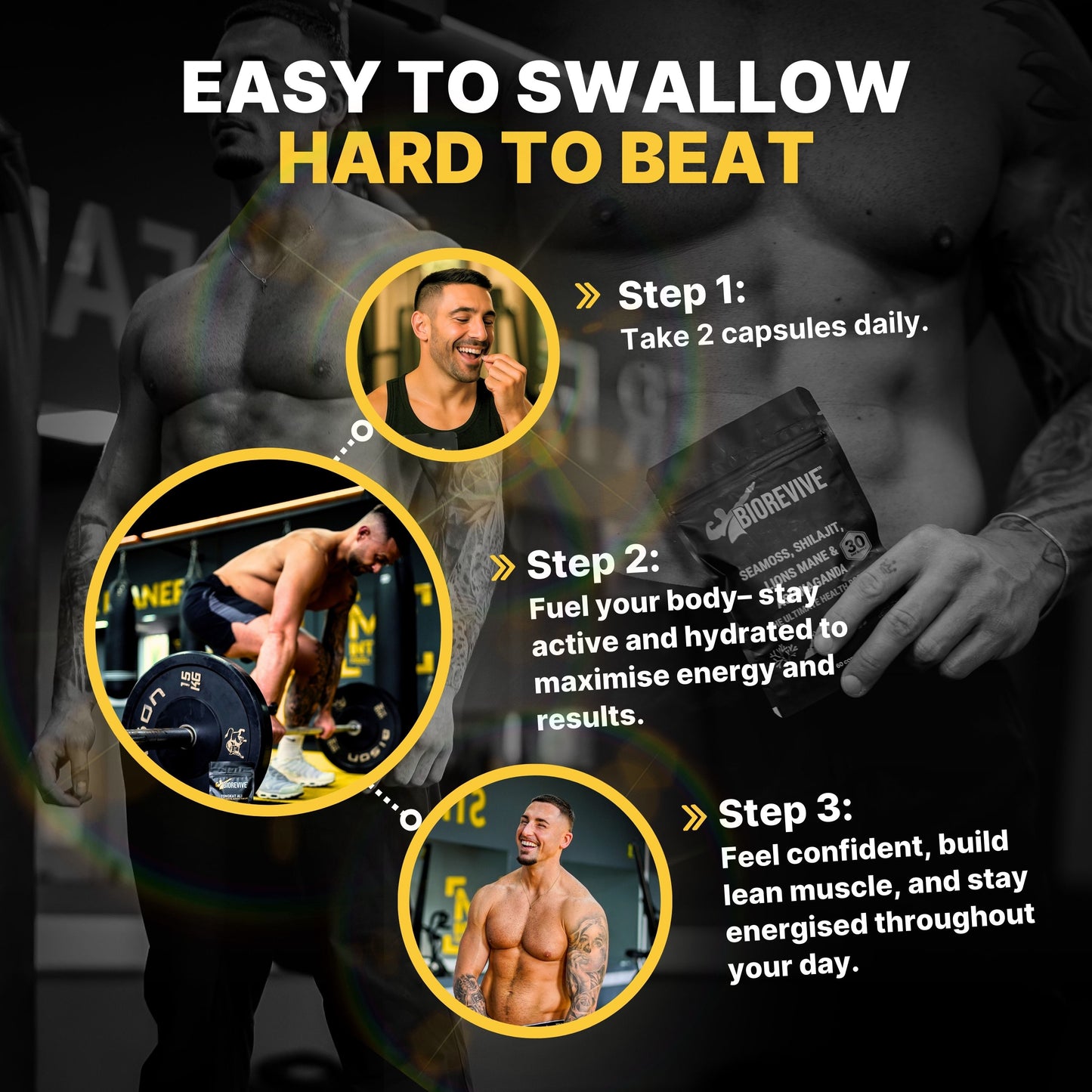 4 in 1 | Seamoss | Shilajit | Lions Mane | Ashwagandha - The Ultimate health Boost