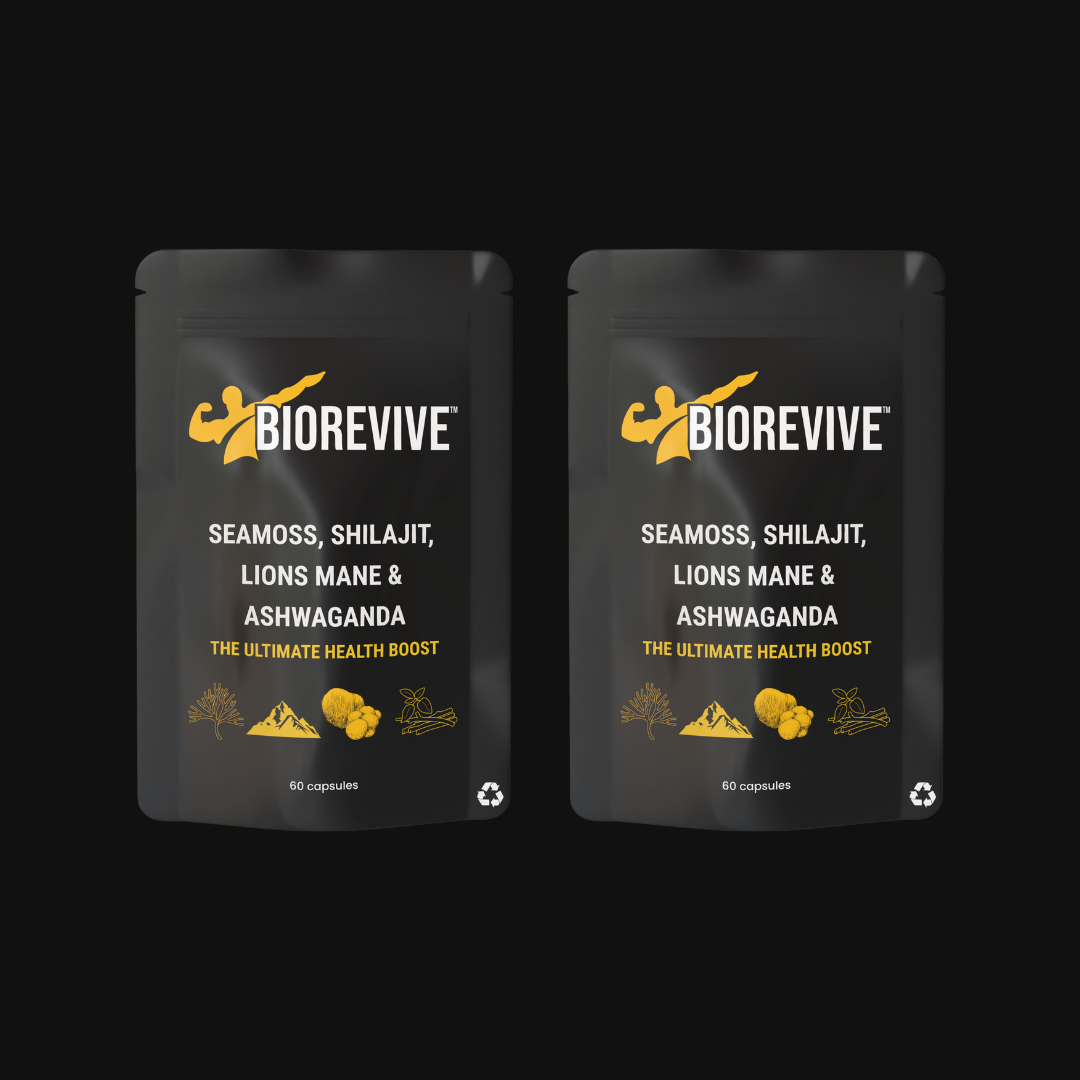 The Ultimate Health Boost - Seamoss, Shilajit, Lions Mane & Ashwagandha